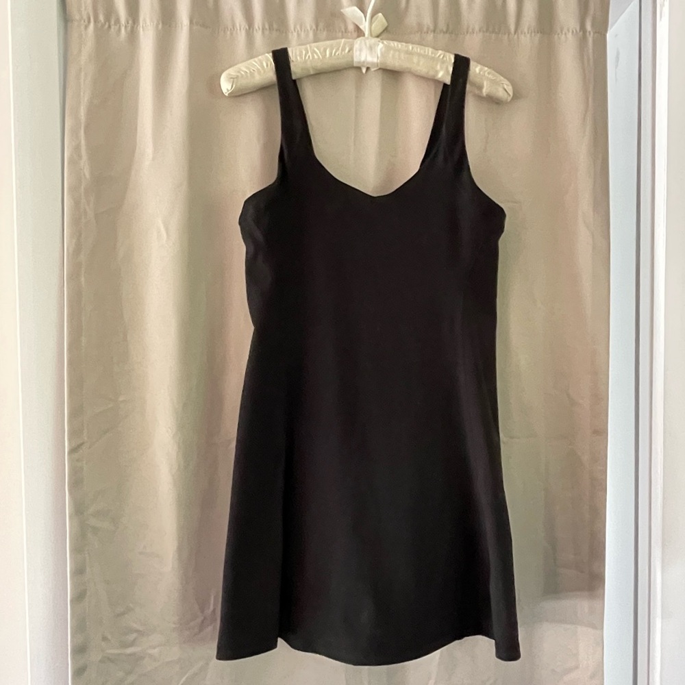 Active USA Black Sleeveless Dress